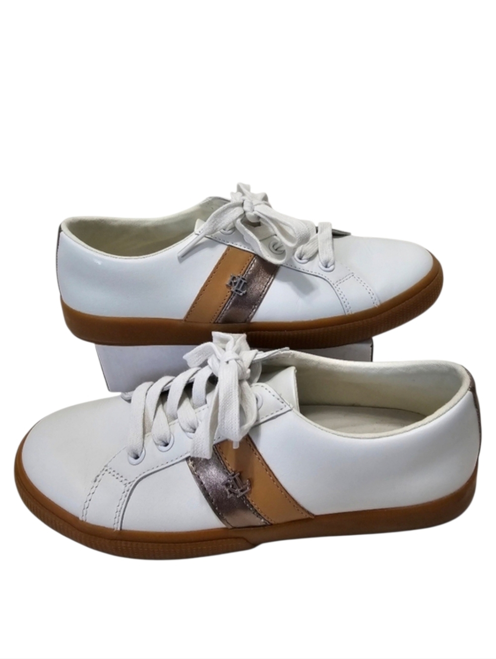 Lauren Ralph Lauren Jason II Leather Women's Sneakers Sz 7.5
